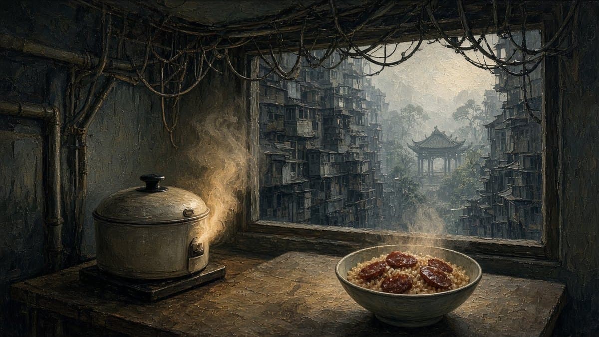 寨城鬼媽媽：還有人在煮臘腸飯