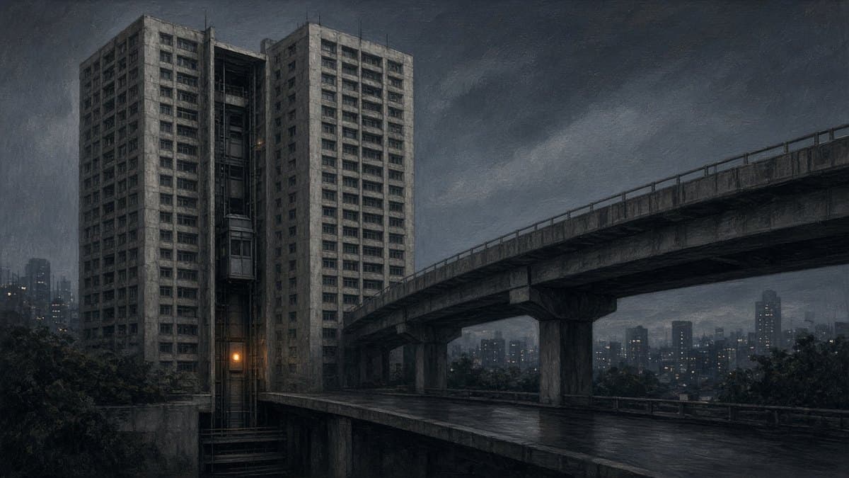 西寧國宅：深夜自己下到地庫的電梯