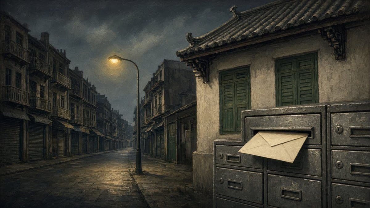 灣仔鬼郵差:沒有臉的人送白信